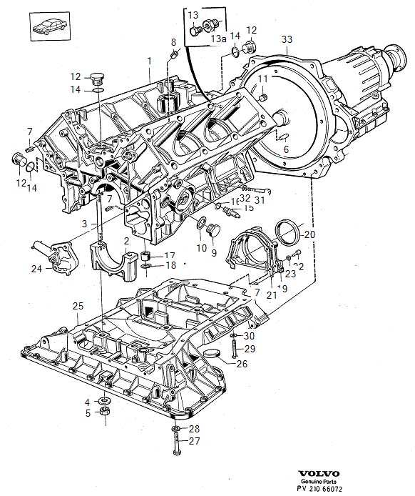 1992 Volvo Plug. Block, Engine, Cylinder - 1218192 | Boston Volvo Cars